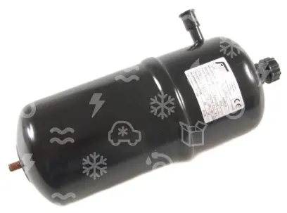 sběrač chladiva,  3,4 l, vstup 12 mm ODM, výstup 1